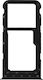 Sim Card Slot Black Huawei P Smart+ 2019