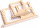 Sim Card Slot Gold Galaxy A6+ 2018