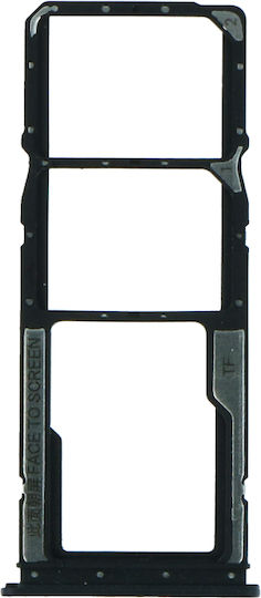 Sim Card Tray Μαύρο για Redmi 8A