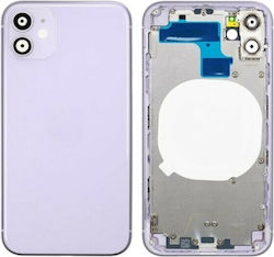 Μεσαίο Подрамка Лилав за iPhone 11