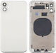 Μεσαίο Подрамка Бял за iPhone 11