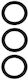 Camera Lens Glass Black for Galaxy S22 5G