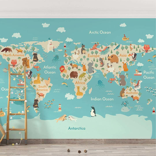 Caravelshop Embosat Kids Paper Wallpaper L300xH270buc