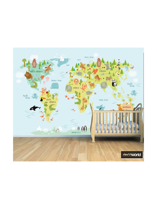 Decoworld Kids Fabric Wallpaper L200xH150cm