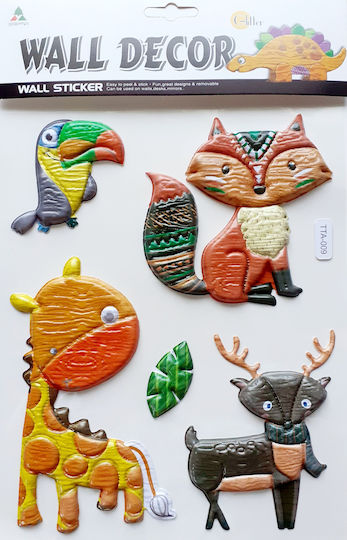 Kids Foam 3D Wall Sticker 20x30cm 5pcs
