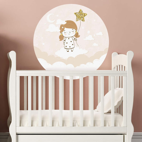 Caravelshop Детска стикерна за стена Стена 70x70бр