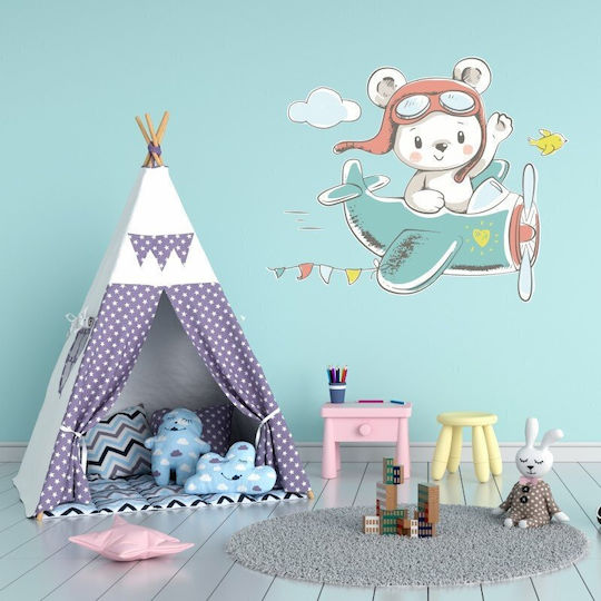 Caravelshop Autocolant Decorativ pentru Copii Perete 95x77buc