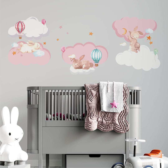 Caravelshop Детска стикерна за стена Стена 145x60бр