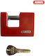 Abus Bronze Padlock Monoblock with Key 70mm 1pcs