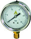 Manometer 1/4'' Φ63 Glycerin 16 Bar Bottom Tail