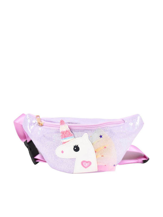 Bode Kinder Bauchtasche Flieder 27cmx6cmx12cmcm