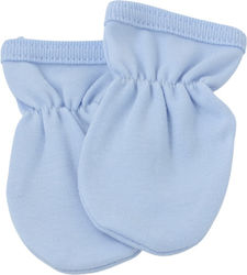 Ninetta Bebe Mănuși Mittens Pentru Nou-Născut Albastru Deschis