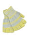 Kids Gloves Fingerless Yellow 1pcs