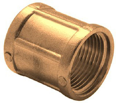 Muff Brass 1/2" 6027-1