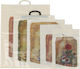 Plastic Packaging Bags Handle 25x25x35cm 20kg