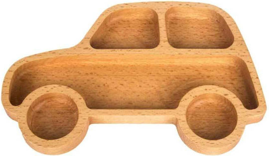 Suport Din Lemn Pentru Turn De Desert 5 Poziții Maro Ø26cm Lățime17xLungime26cm