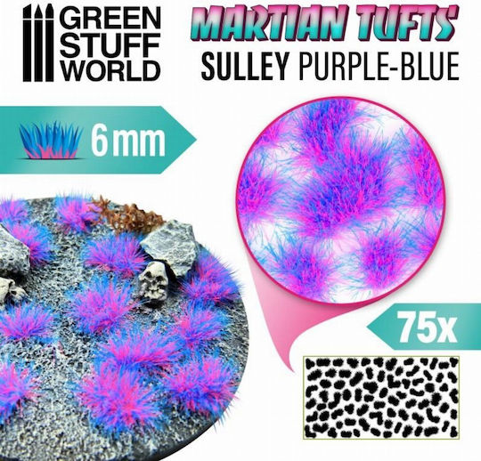 Green Stuff World Martian Fluor Tufts Sully Монтиране Моделиране 1бр