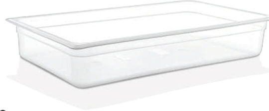 Gastroplast Σκεύος Gastronorm Πολυπροπυλενίου GN1/1 με Βάθος 100mm