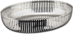 Alessi Serving Basket Metallic with Diameter 26cm 1pcs