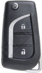 Αναδιπλούμενο Κλειδί Αυτοκινήτου για Citroen C1 Mazda 2 Peugeot 108 Toyota Aygo