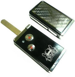 Car Key Shell with Blade with 2 Buttons for Honda