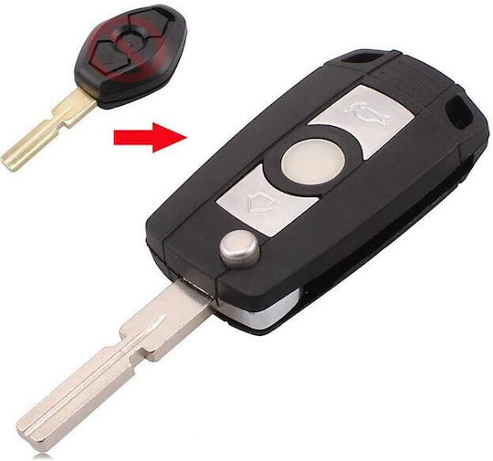 Klappbar mit 3 Tasten für Bmw
