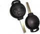 Car Key Shell with Blade with 3 Buttons for Smart