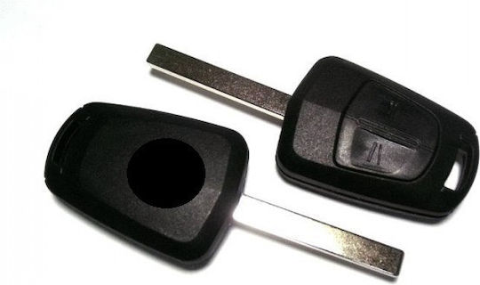 Car Key Shell with Blade with 2 Buttons Hu100 for Opel