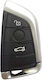 Remote Control Shell with 3 Buttons for Bmw