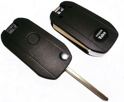 Foldable Car Key Shell with Blade with 2 Buttons for Mini Cooper Foldable Car Key Shell with Blade with 2 Buttons for Mini Cooper