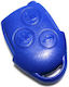 Car Key Shell with Blade with 3 Buttons for Ford