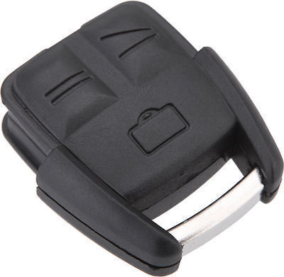 Car Key Shell with Blade with 3 Buttons for Opel