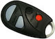 Car Key Shell with Blade with 4 Buttons for Nissan