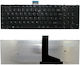 Tastatură Laptop Pentru Toshiba Fără Cadru Și Dispunere Engleză (SUA) În Culoare Neagră C50DT-A