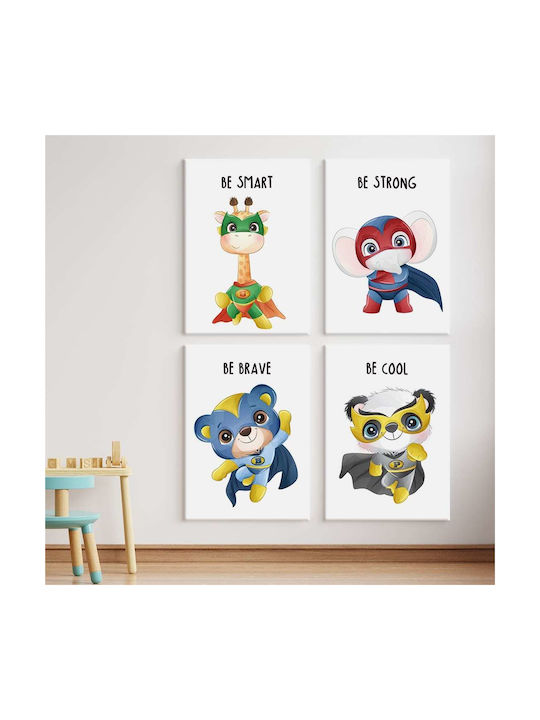 Panou De Patru Ori Pentru Copii Super 25x35cm