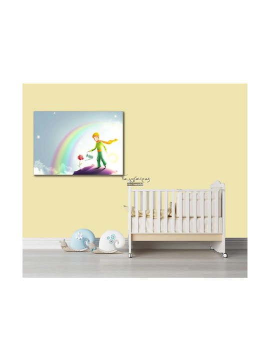Kids Canvas Wall Painting The Little Prince 40x30cm