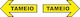 Sign Self-Adhesive "Direction Arrow" 17440 2pcs