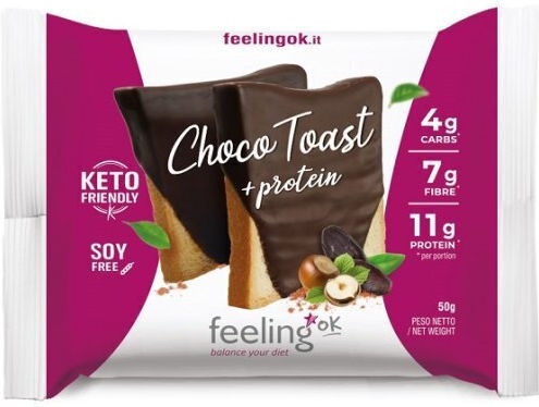 FeelingOk Toasts Wheat Protein 50gr