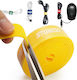 Cable Ties Plastic 1000mm x 15mm in Yellow Colour (1 pcs)