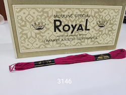 Royal Faden Stickerei Baumwolle in Fuchsie Farb...