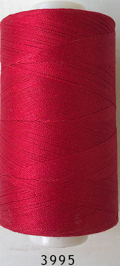 Petalouda Thread Sewing Machine Art 333 Cotton in Red color 914m