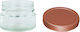 Βαζάκι Γυάλινο με Καπάκι 106ml (24τμχ)