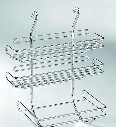 Lemi Wall Mounted Silver Paper Holder