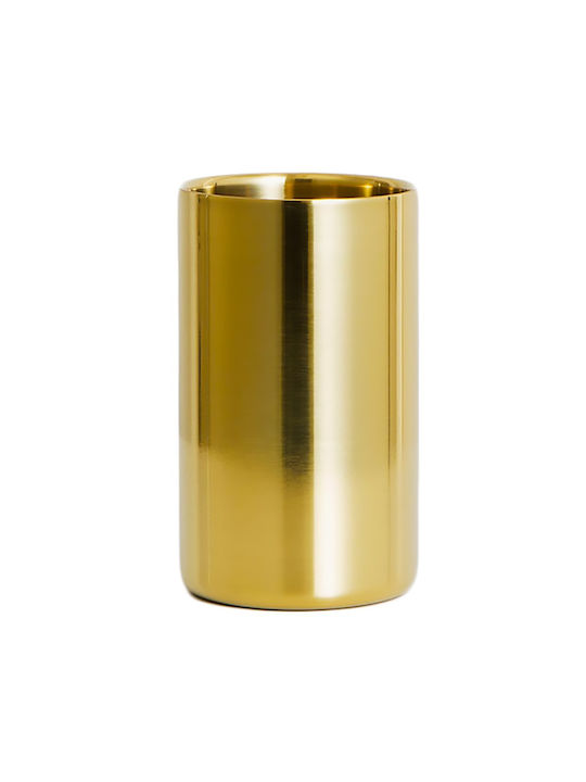 Spirella Metallic Cup Holder Countertop Gold