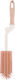 Tpster Plastic Cleaning Brush with Handle Pink