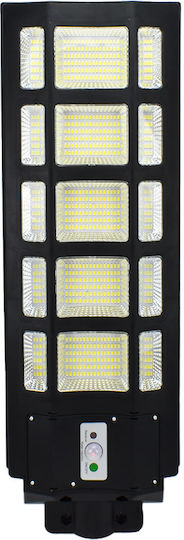 Ηλιακό Φωτιστικό Δρόμου 500W Ψυχρό Λευκό 6500K με Αισθητήρα Κίνησης, Φωτοκύτταρο και Τηλεχειριστήριο IP67 69.3x24.3x6.5εκ.