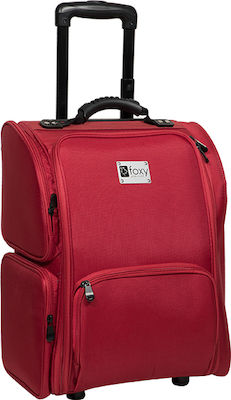 Kosmetikkoffer Räder Rot H45xW39xL24cm