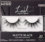 Kiss Lash Couture Matte False Eyelashes Black
