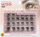 Kiss Falscara Eyelash Wisp Multi 03 Extra Drama False Eyelashes Individuals Multipack Black