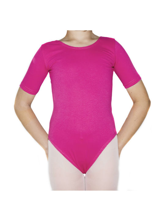 Kids Dance Bodysuit Fuchsia